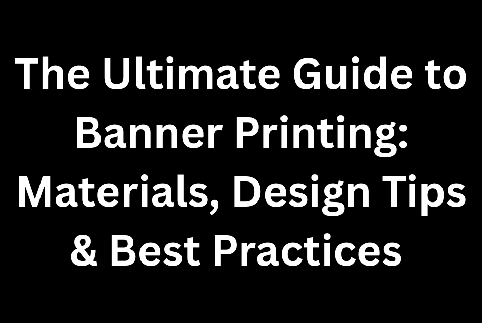 banner printing