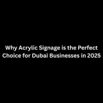 acrylic signage