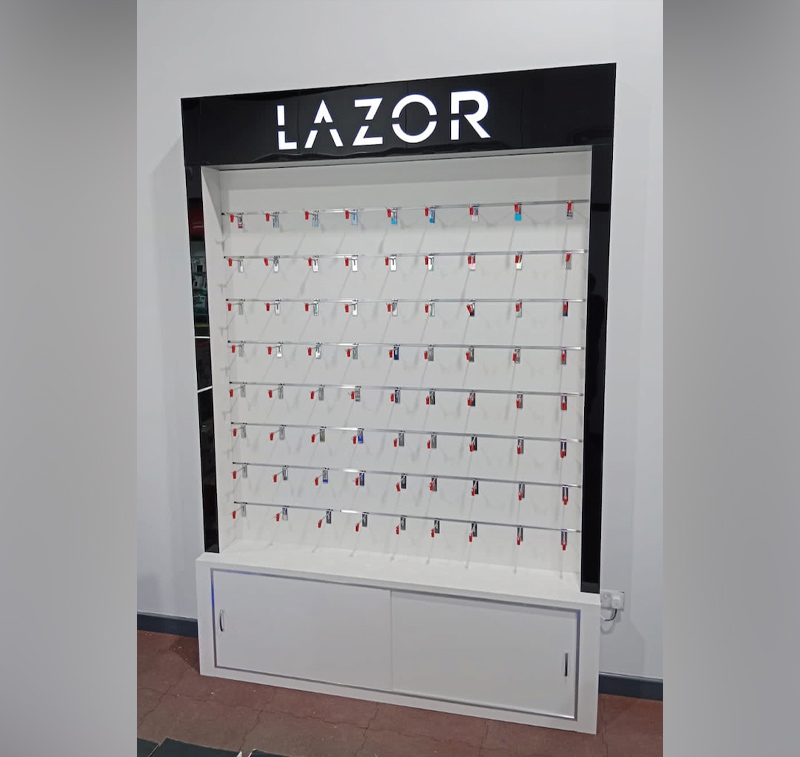 Lazor Display Stand