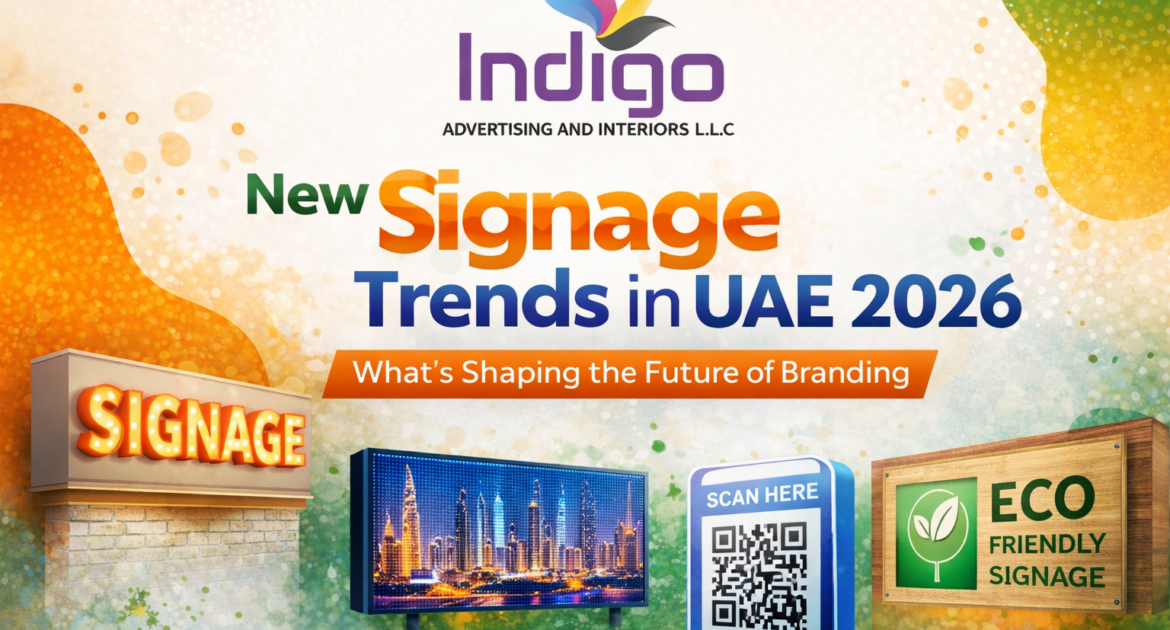 New Trends in Signage: What’s Shaping the Future of Branding in 2026