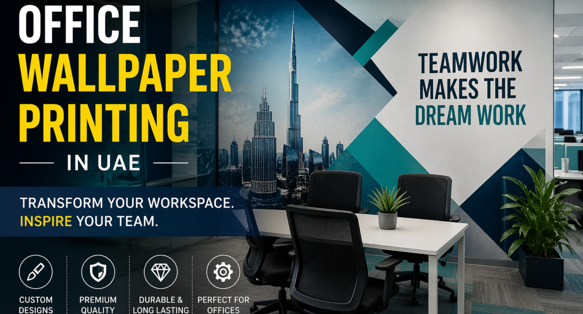 office wallpaper printing