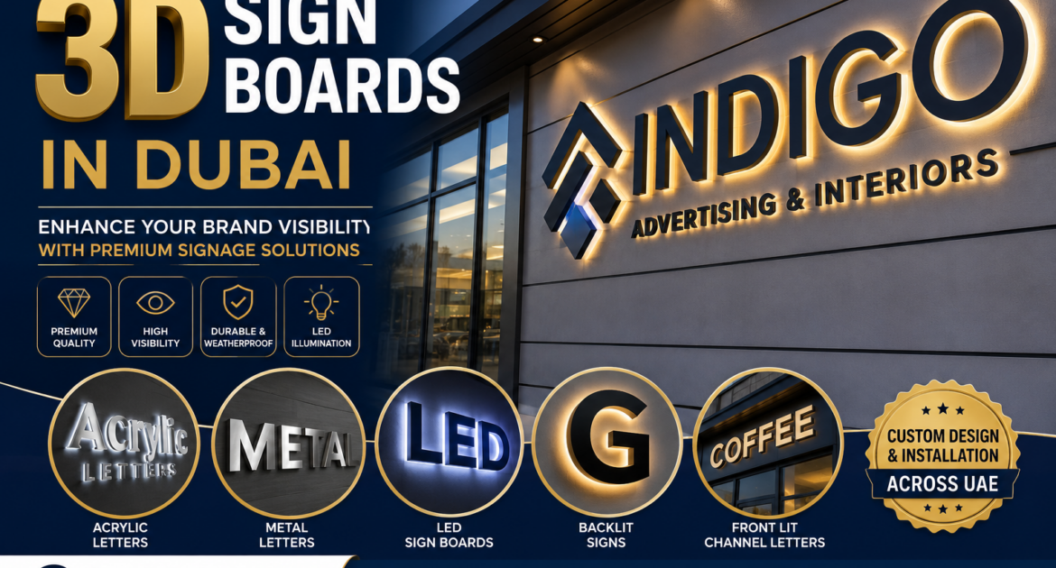 3d sign boards in uae