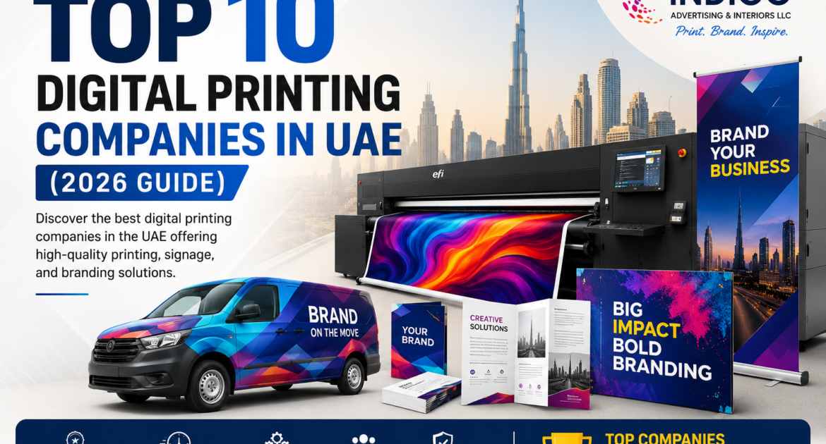 Best Digital Printing Company In UAE