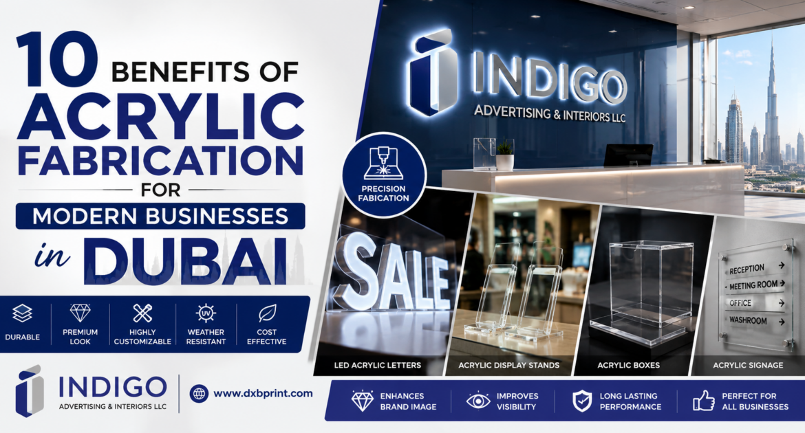 10 benefits of acrylic fabrications