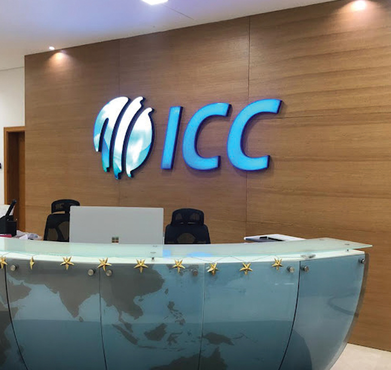ICC sign board