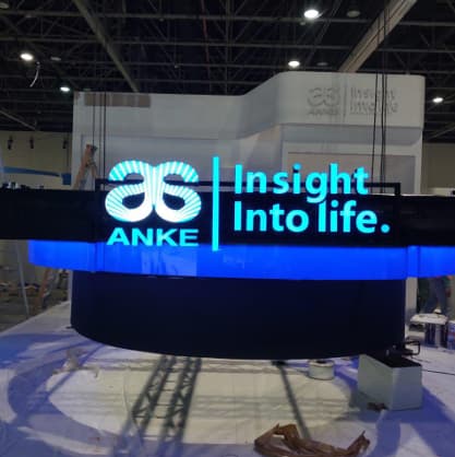 anke insights to life sign board in dubai