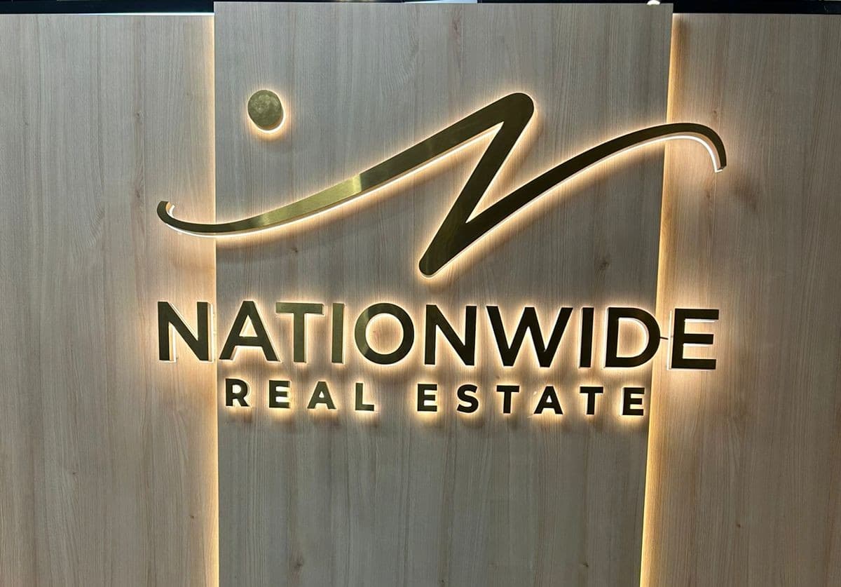 nationwide real estate sign board