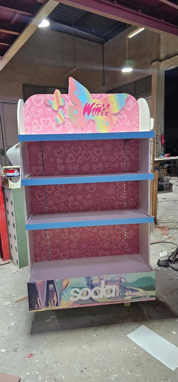 Winx Club Retail Display Stand – UAE